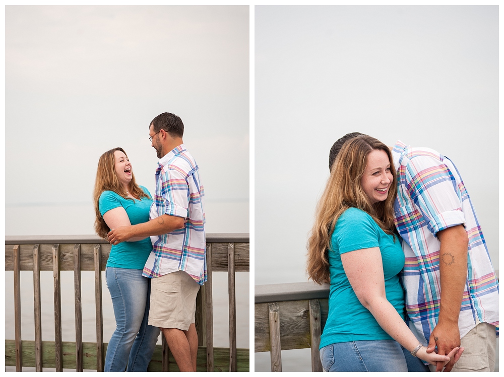 North Beach Maryland Engagement Photography