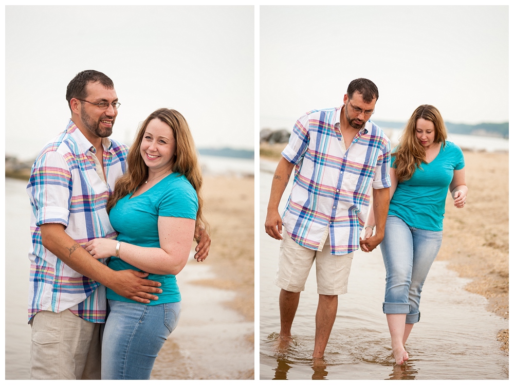 North Beach Maryland Engagement Photography