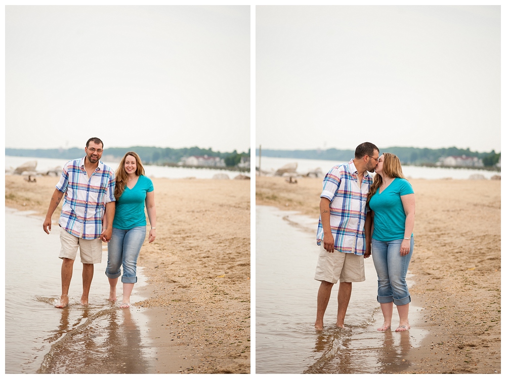 North Beach Maryland Engagement Photography
