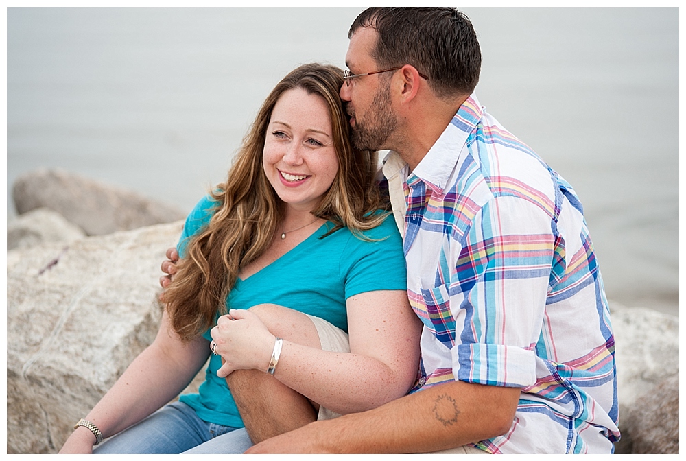 North Beach Maryland Engagement Photography