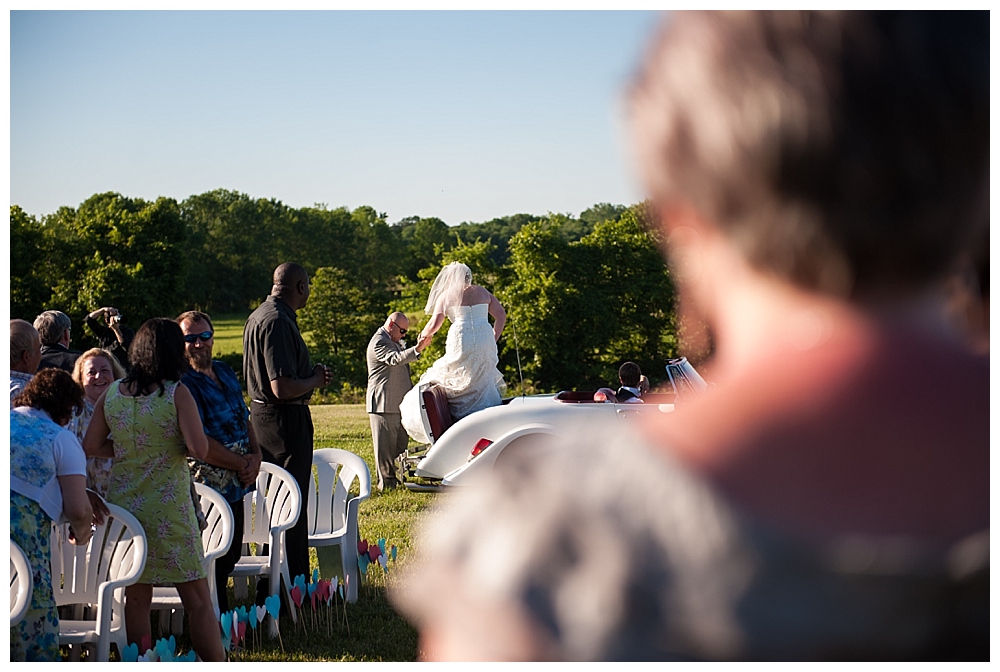 inn at kellys ford wedding ceremony