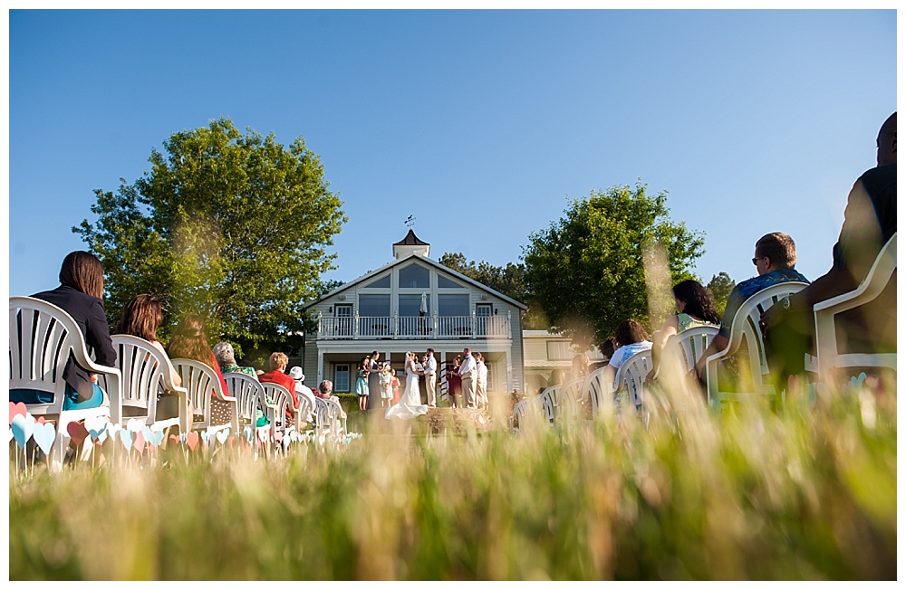 inn at kellys ford wedding ceremony