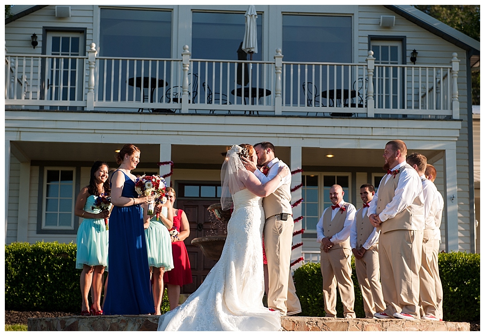 inn at kellys ford wedding ceremony