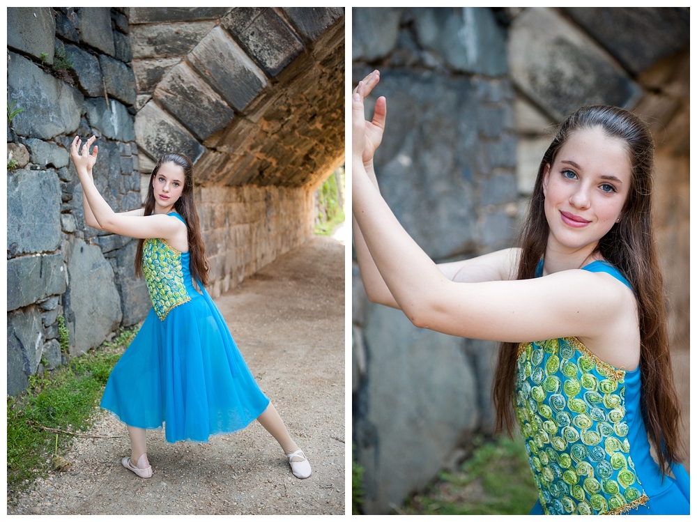 Georgetown dancer portraits canal