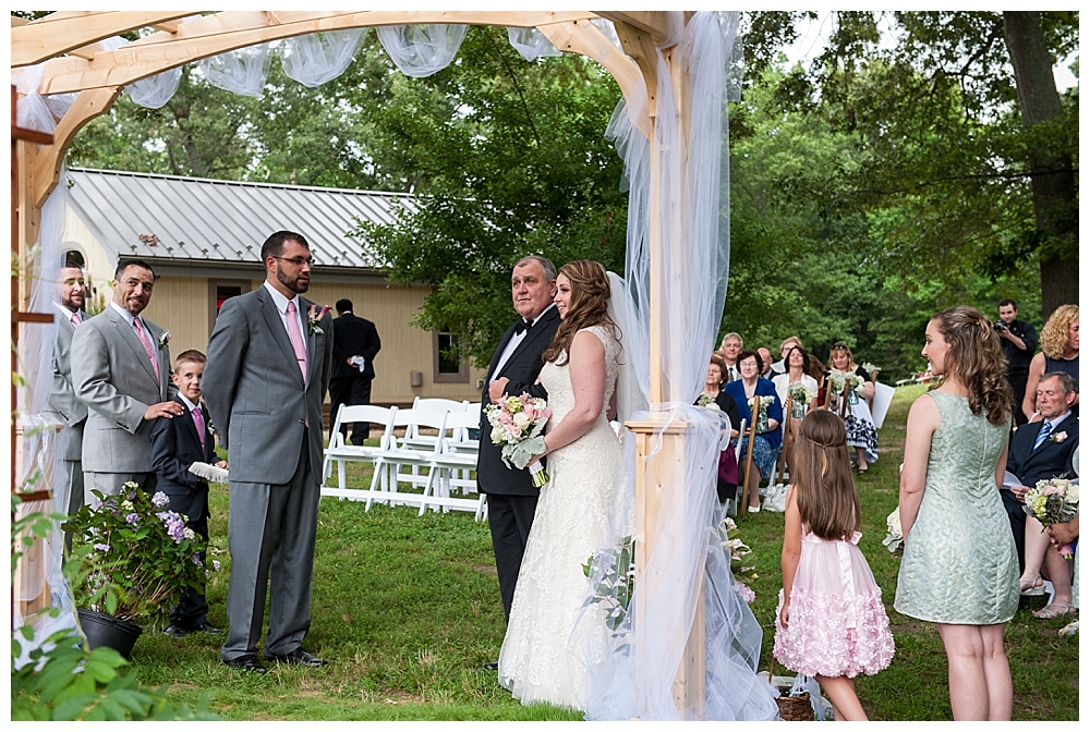 perigeaux winery wedding ceremony