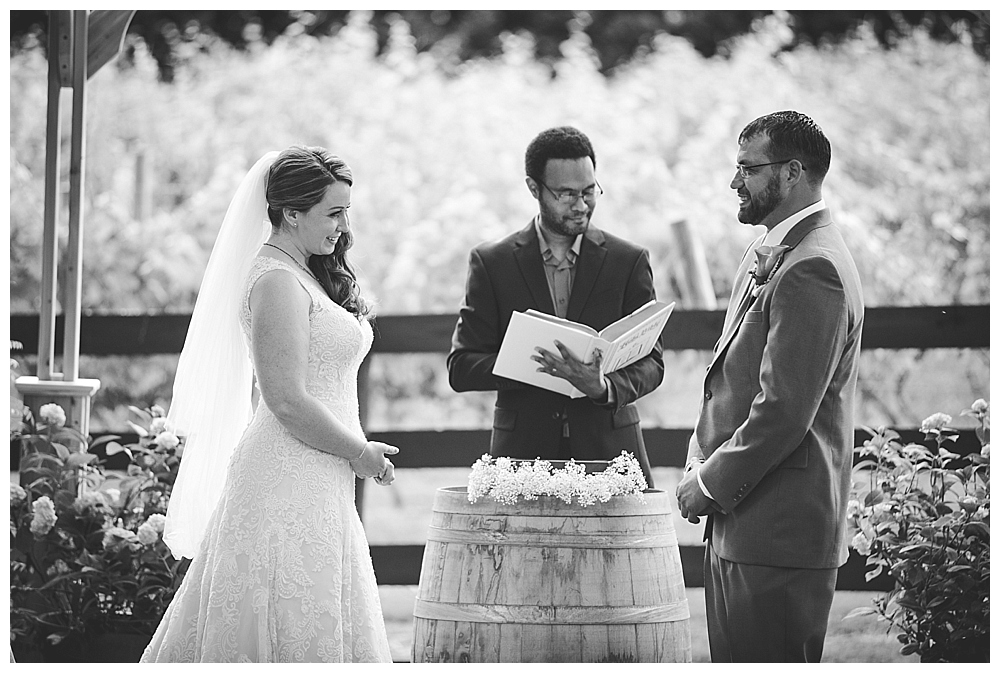 perigeaux winery wedding ceremony