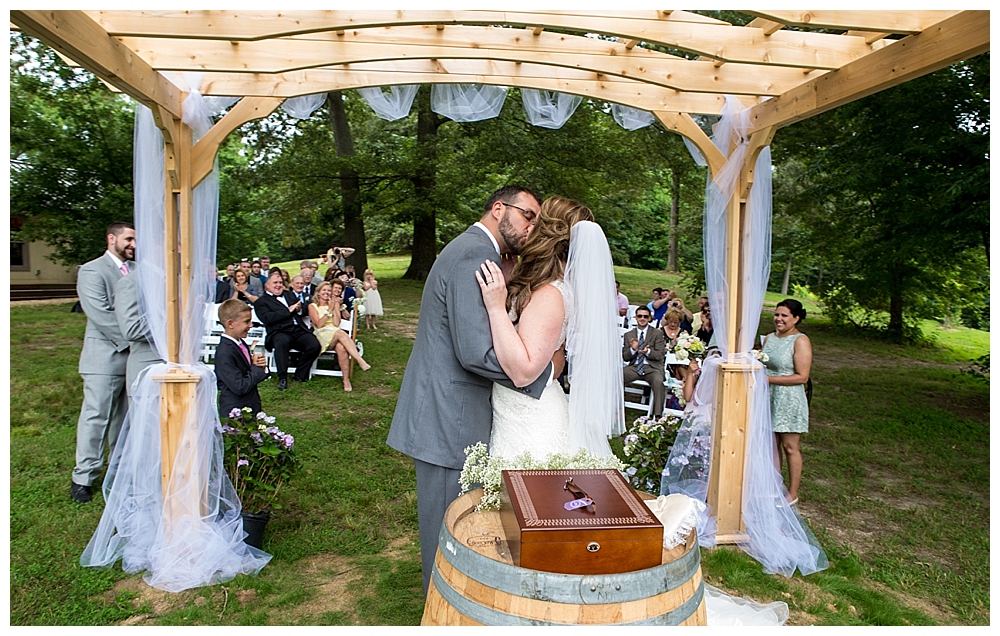 perigeaux winery wedding ceremony