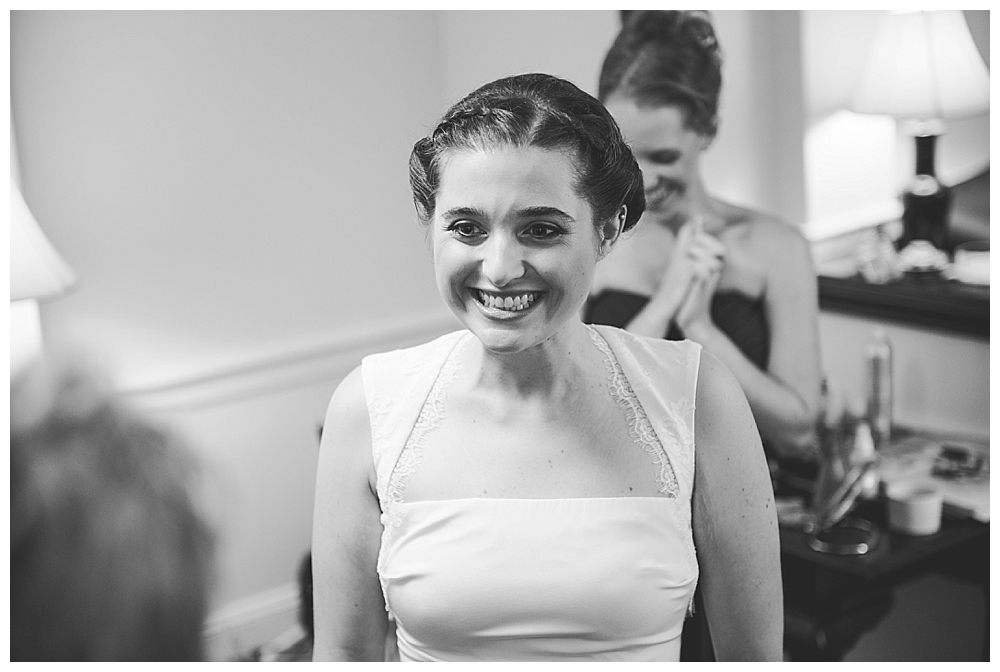 bride excited to get married