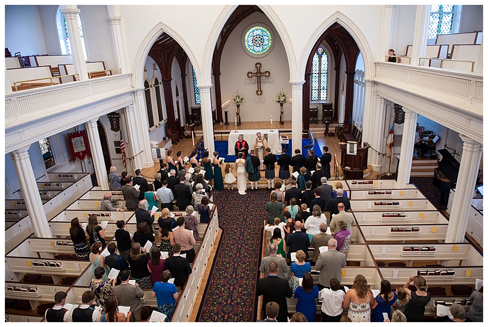 St. Paul's Episcopal Church wedding