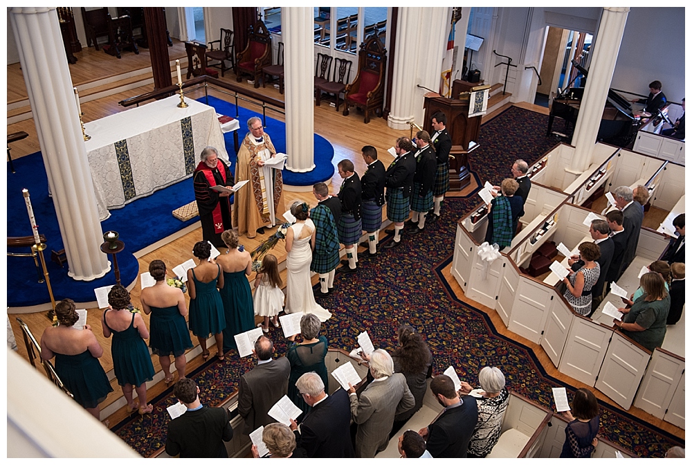 St. Paul's Episcopal Church wedding