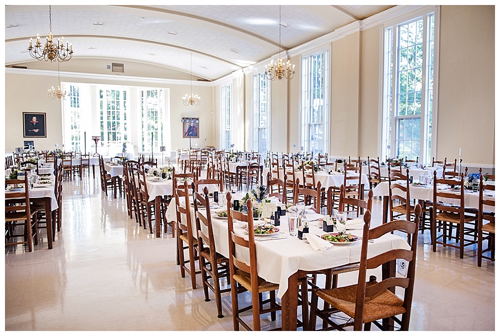 Virginia Theological Seminary Wedding Reception