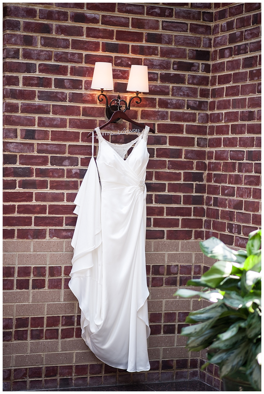 flawy wedding gown satin