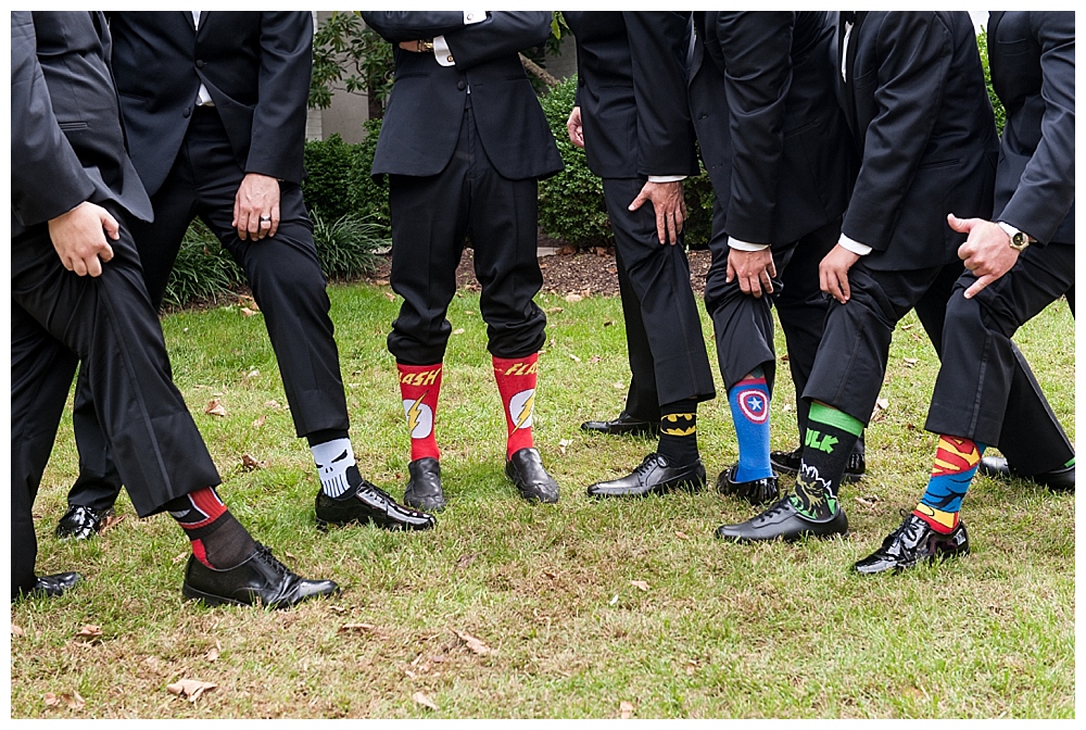 groomsmen super hero socks