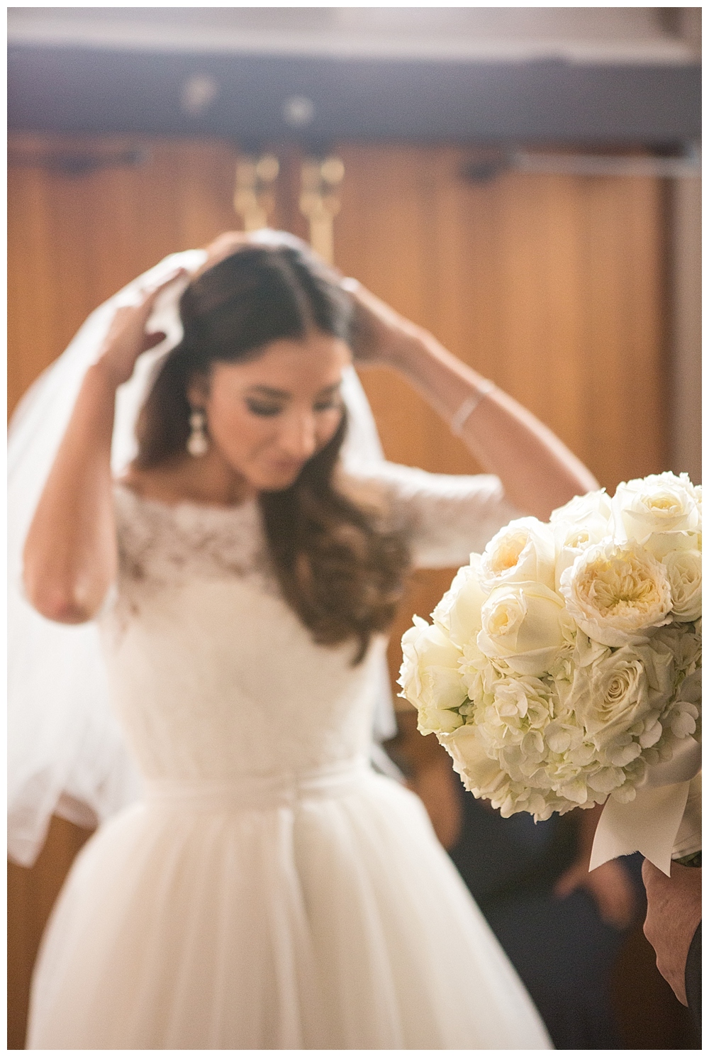 bride before wedding St. Joseph's Capitol Hill