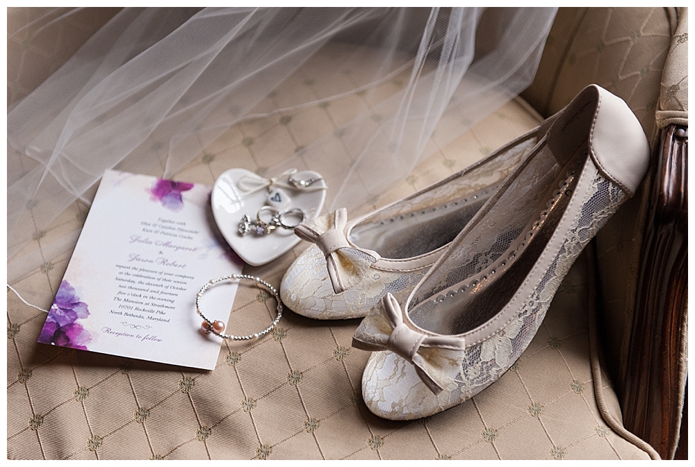 ballet slipper wedding shoes
