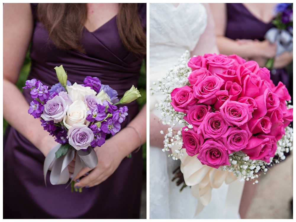 pink bridal bouquet