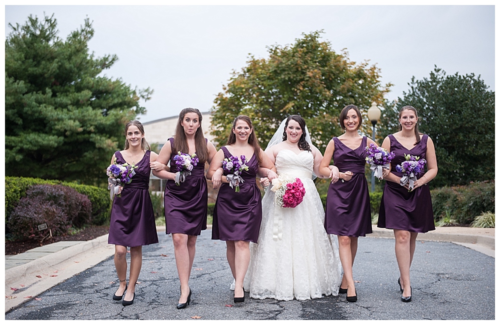 bridal party strathmore mansion wedding