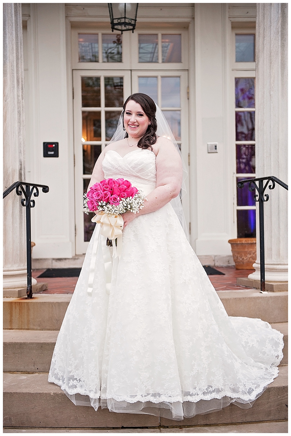 bridal portrait strathmore mansion wedding