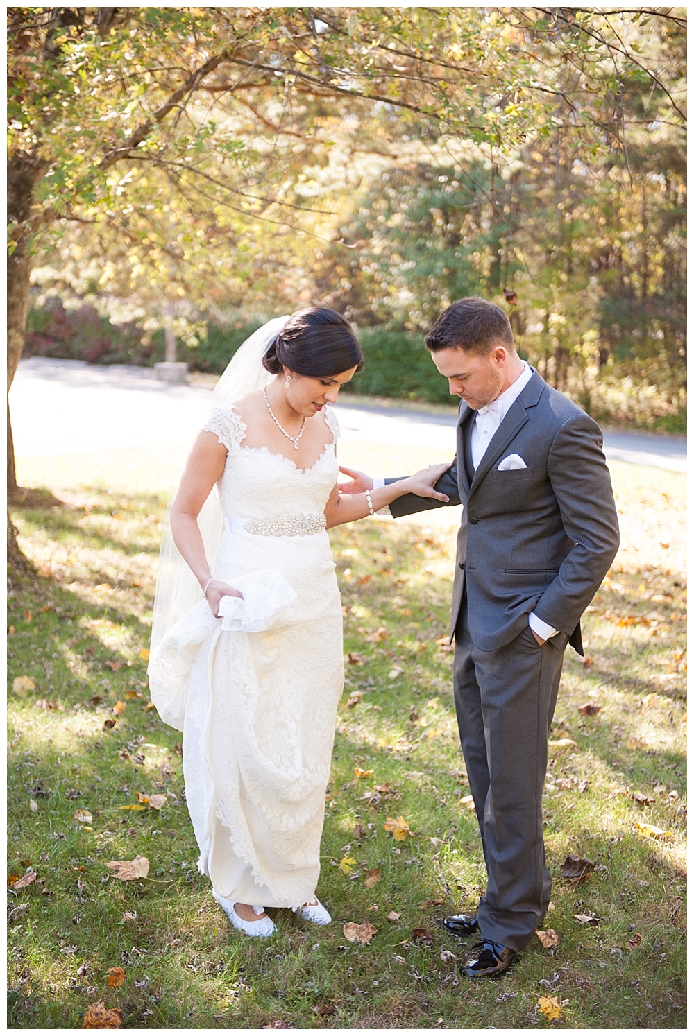 first look manassas virginia wedding