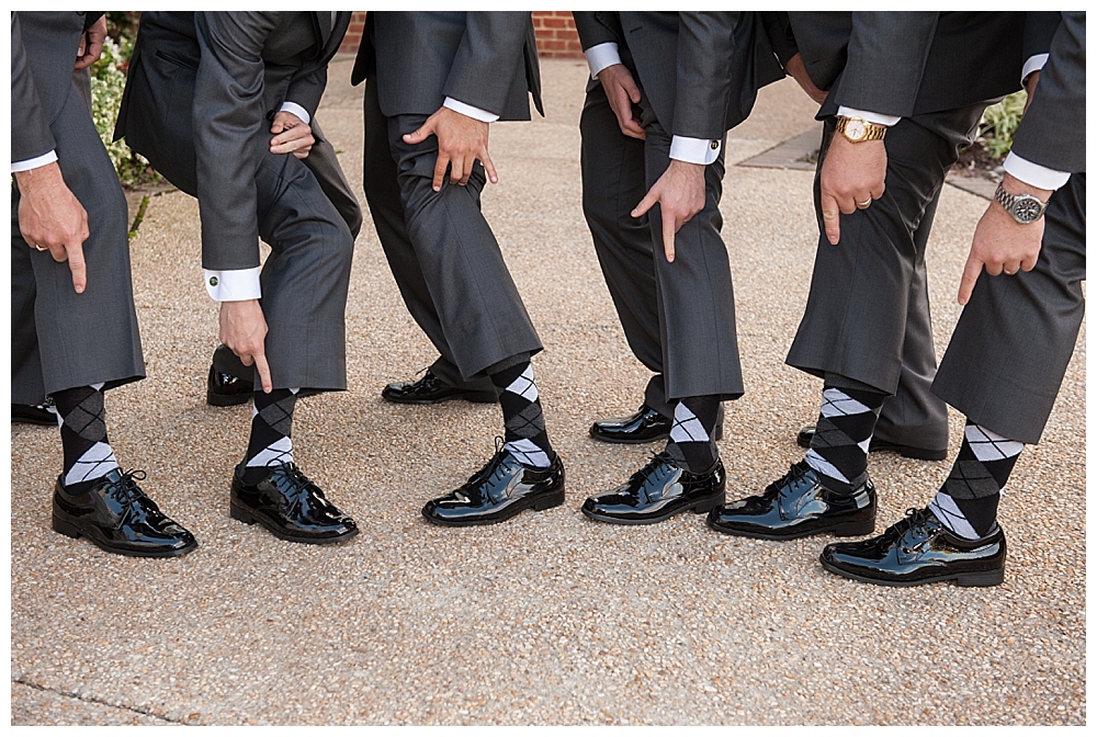groom and groomsmen argyle socks