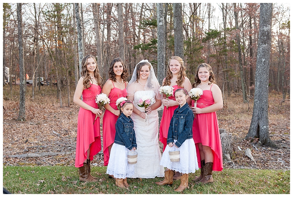 pink dresses fall wedding