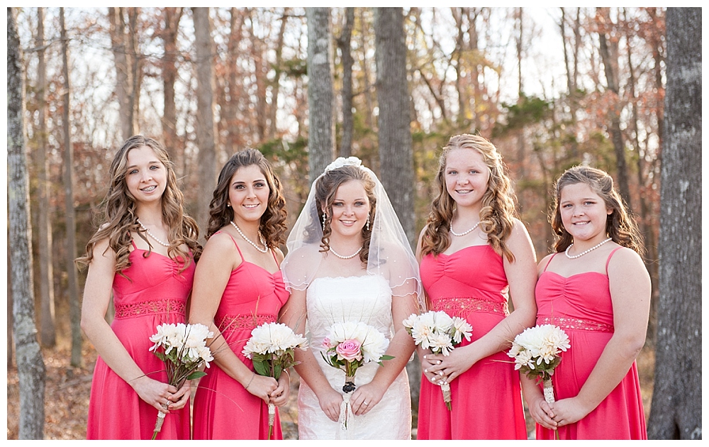 pink dresses fall wedding