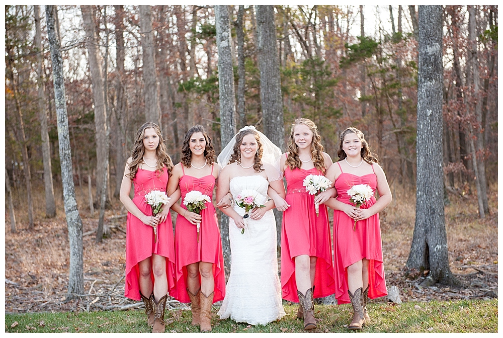 pink dresses fall wedding