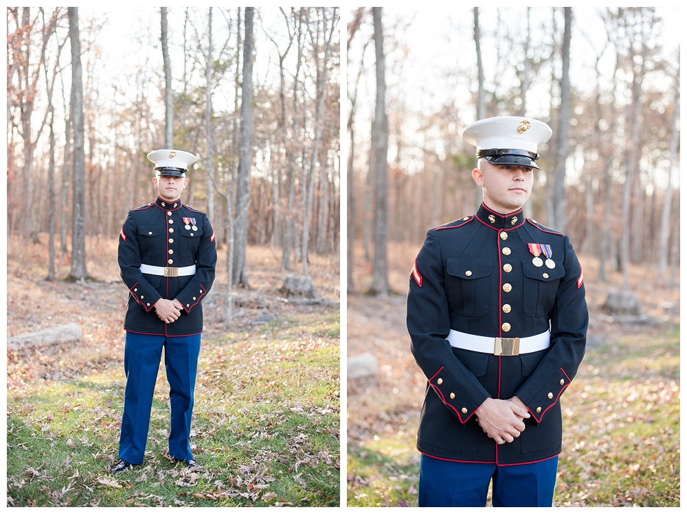 marine corps dress blues wedding