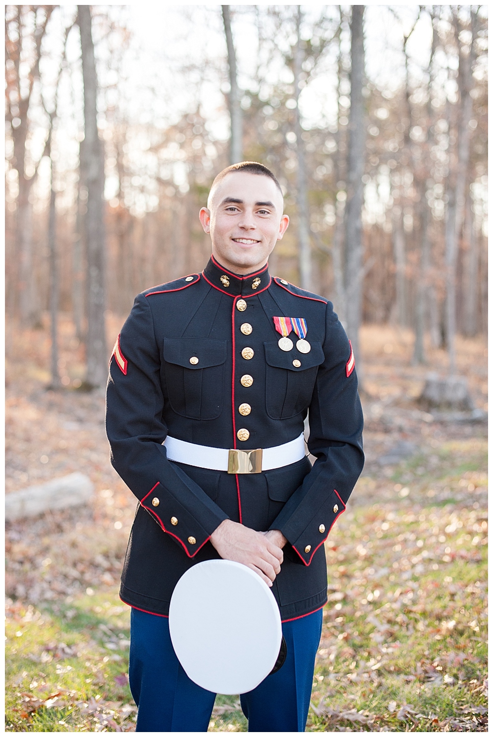 marine corps dress blues wedding