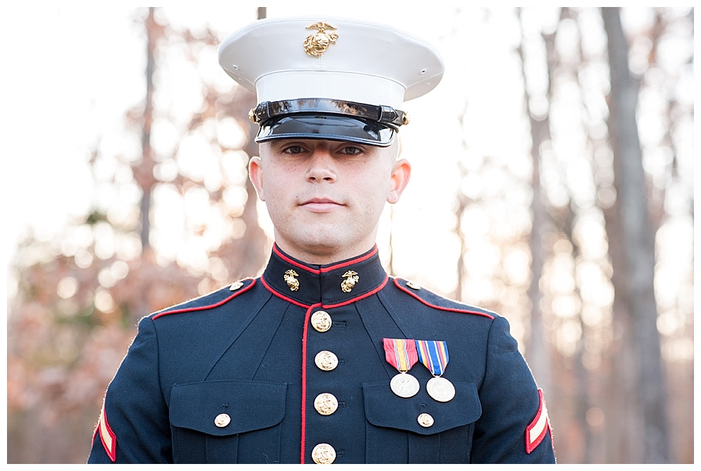 marine corps dress blues wedding