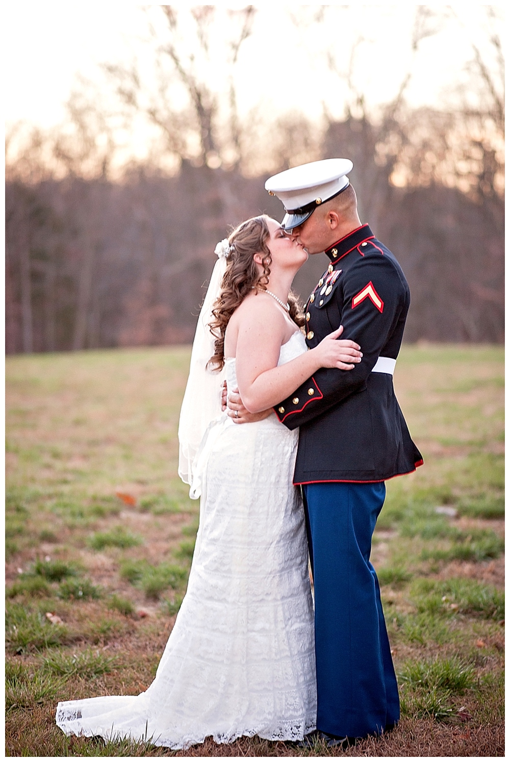 fall military wedding warrenton