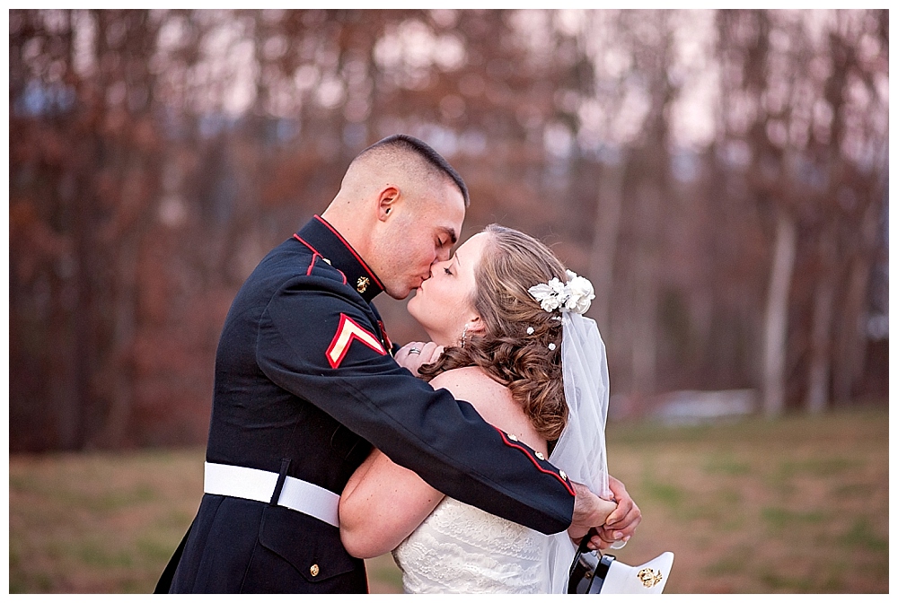 fall military wedding virginia