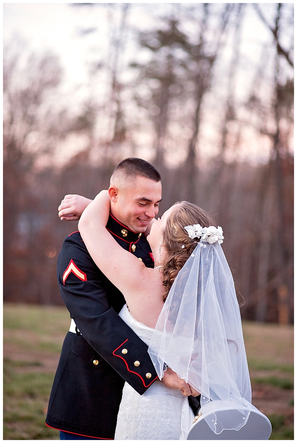 fall military wedding virginia