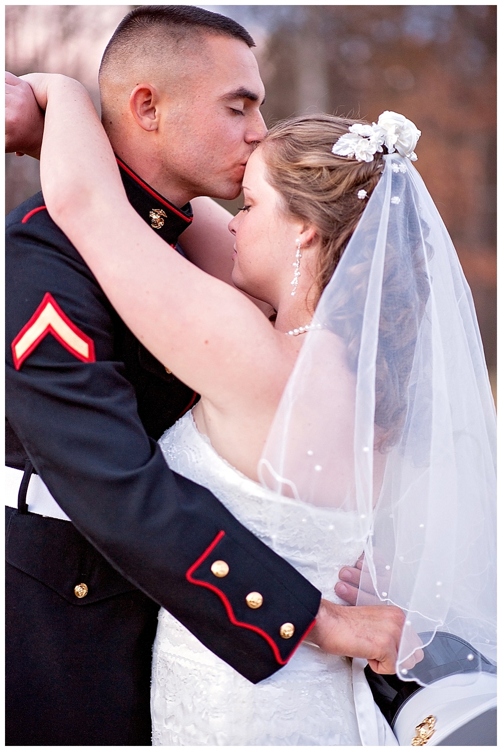 fall military wedding virginia