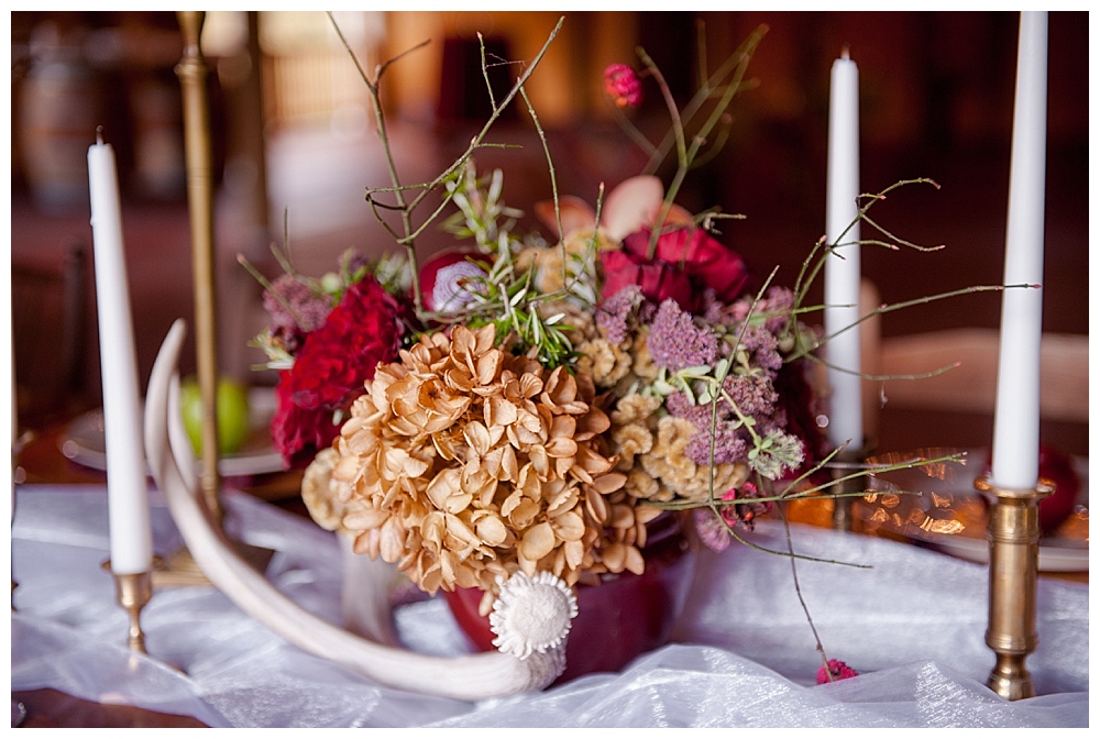 fall inspired wedding