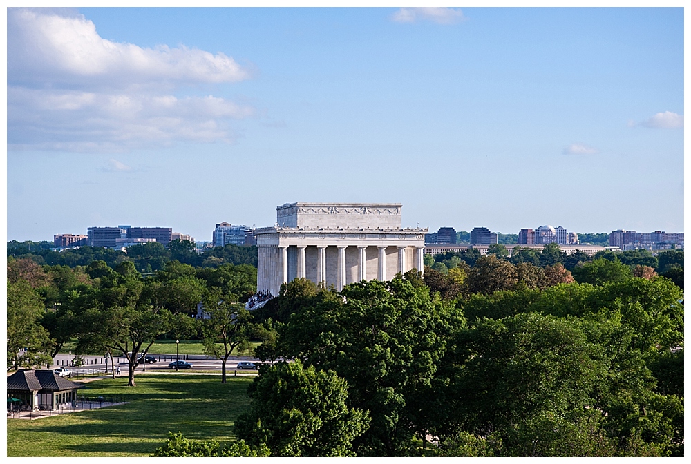 Potomac View Terrace Wedding View