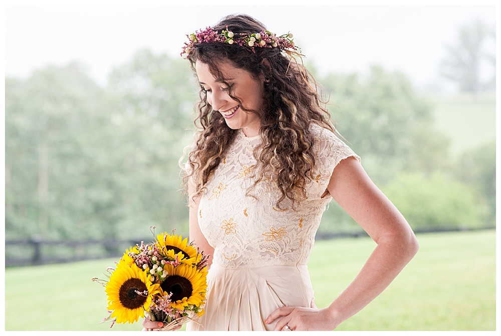 shadow creek wedding boho bride