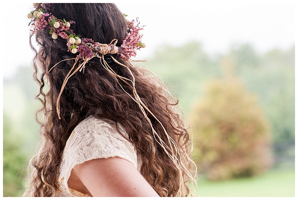 Shadow Creek Wedding boho bride