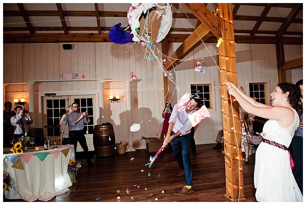 Shadow Creek Wedding wedding piñata