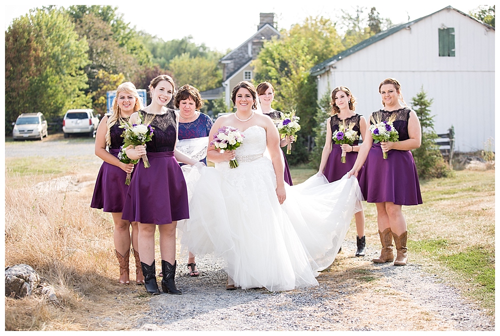 cloverdale barn wedding winchester va