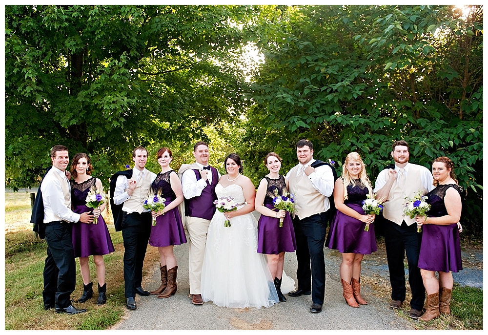 cloverdale barn wedding winchester va