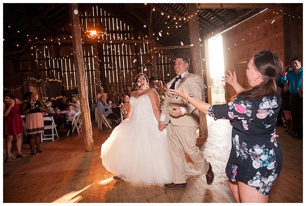 cloverdale barn wedding winchester va