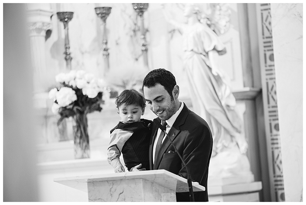 Classic Washington DC Wedding Holy Rosary Catholic Church