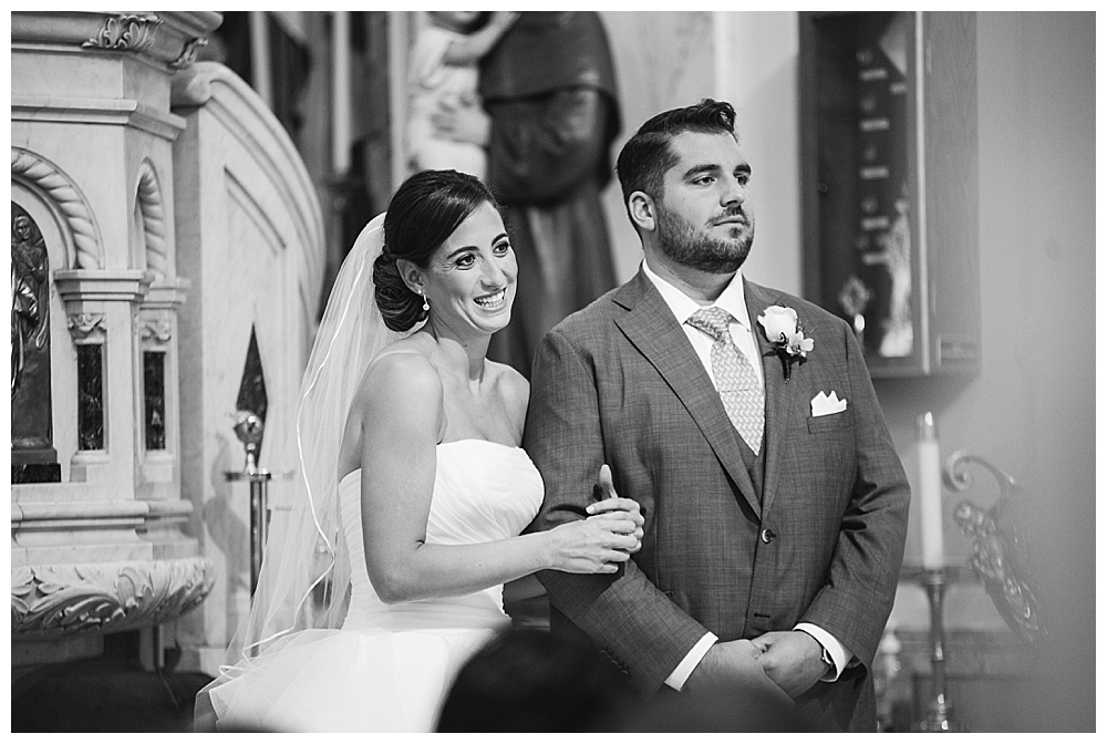 Classic Washington DC Wedding Holy Rosary Catholic Church