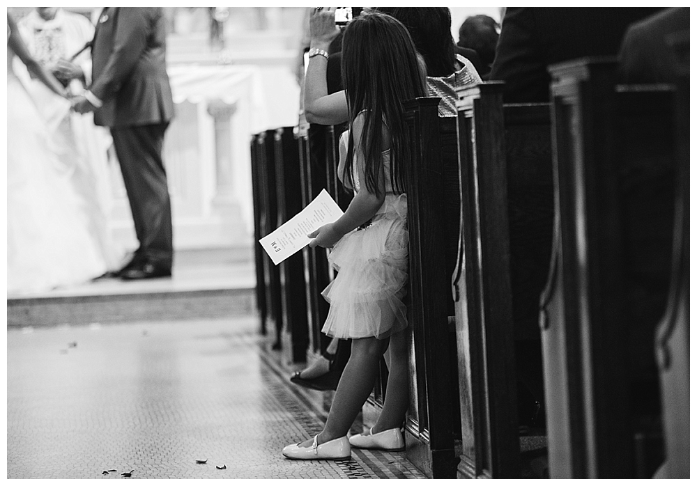 Classic Washington DC Wedding Holy Rosary Catholic Church