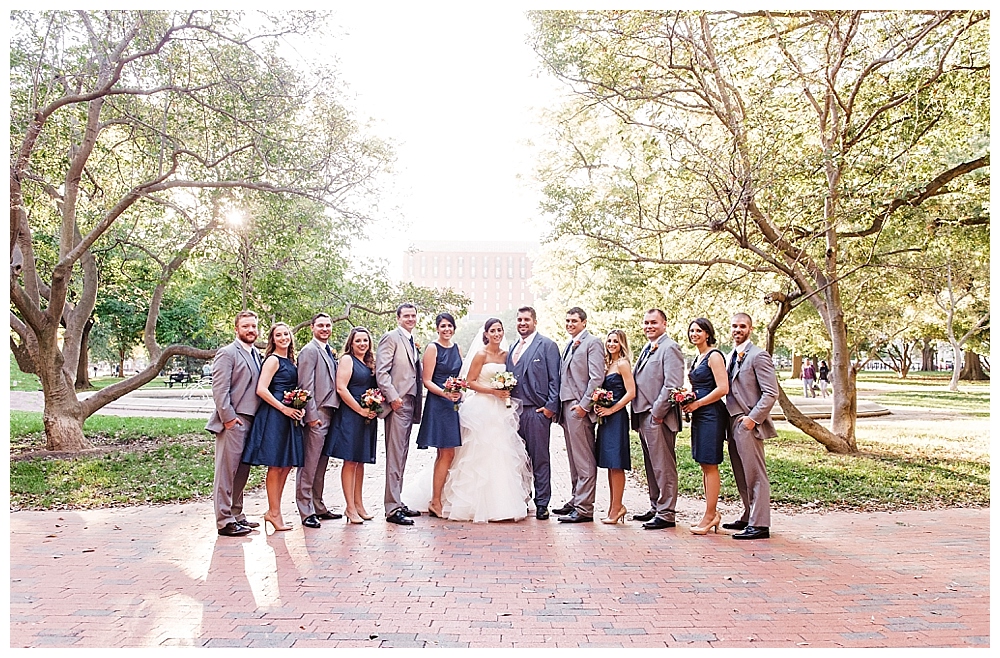 Classic Washington DC Wedding Lafayette Park