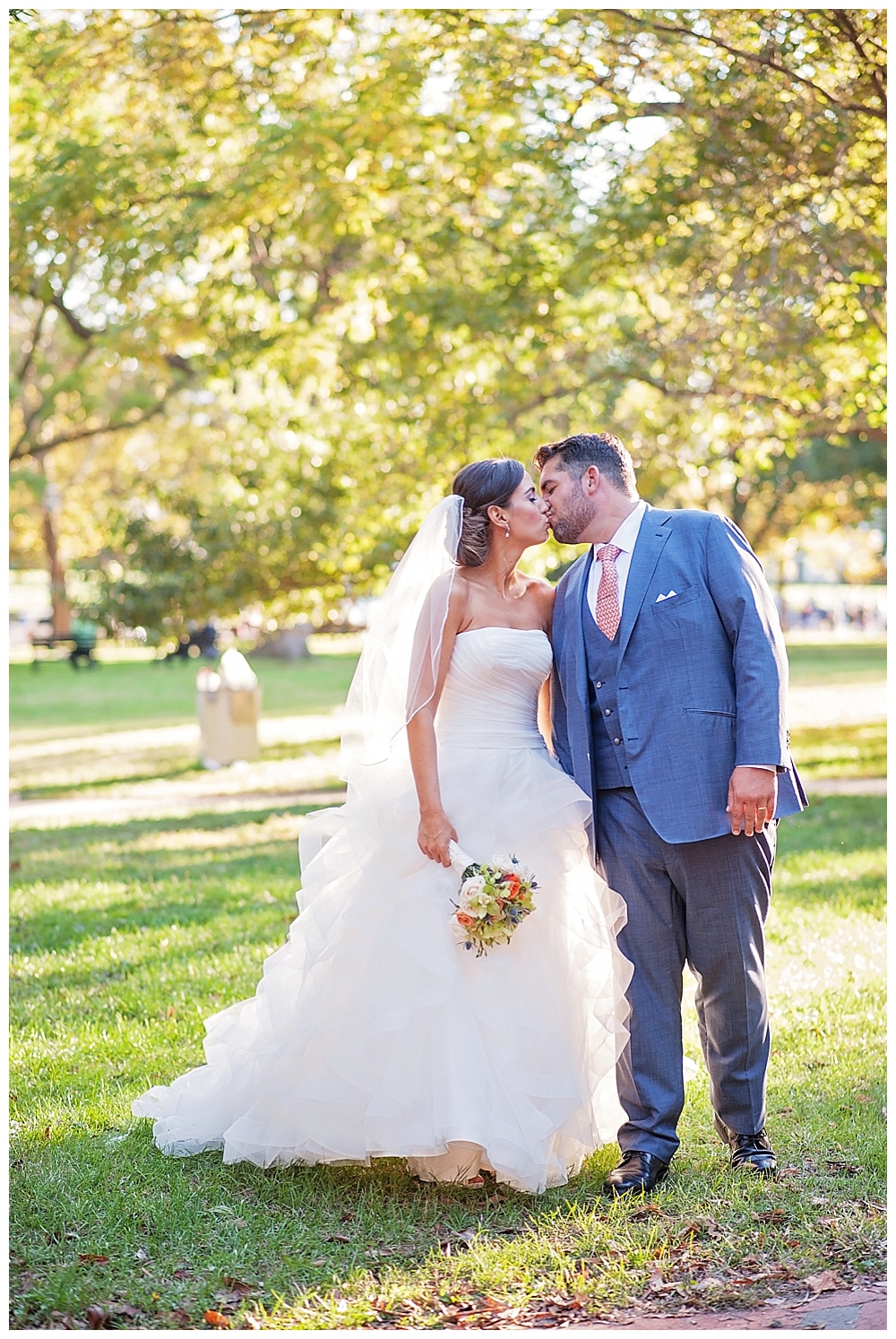 Classic Washington DC Wedding Lafayette Park