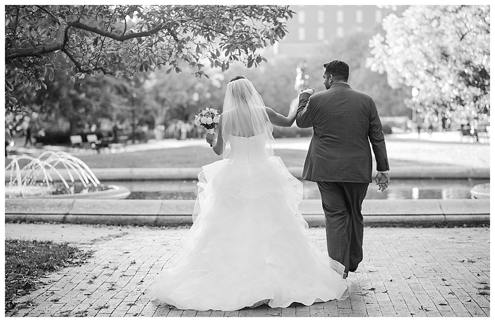 Classic Washington DC Wedding Lafayette Park