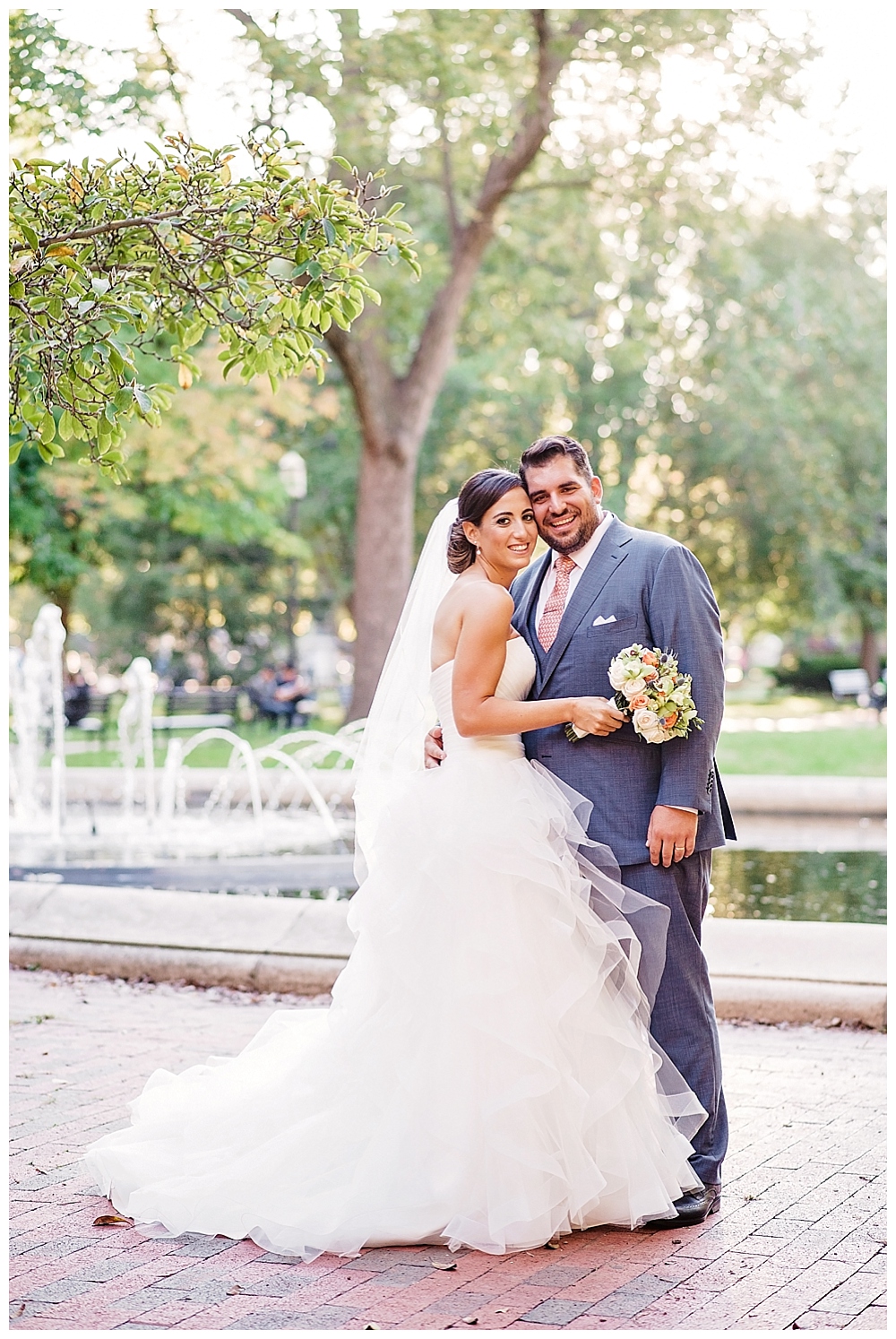 Classic Washington DC Wedding Lafayette Park