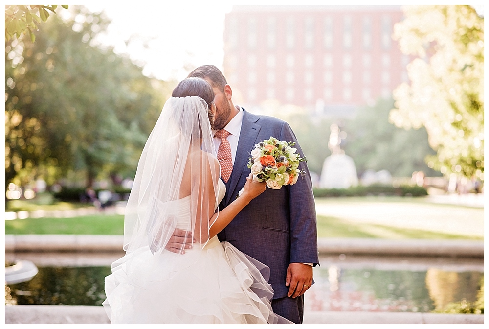 Classic Washington DC Wedding Lafayette Park